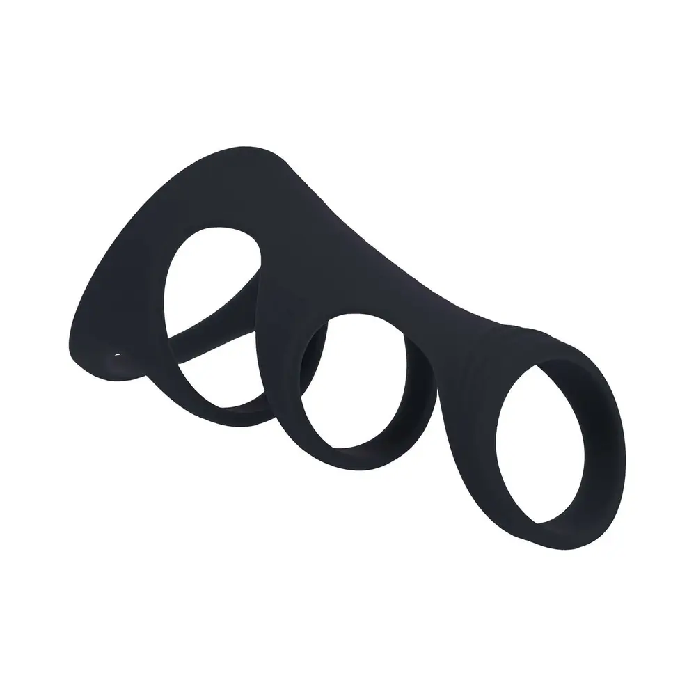 Levelz - 3 Loop Silicone Cock Ring