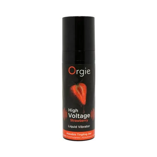 Orgie - High Voltage Liquid Vibrator Arousal Gel Strawberry 15ml