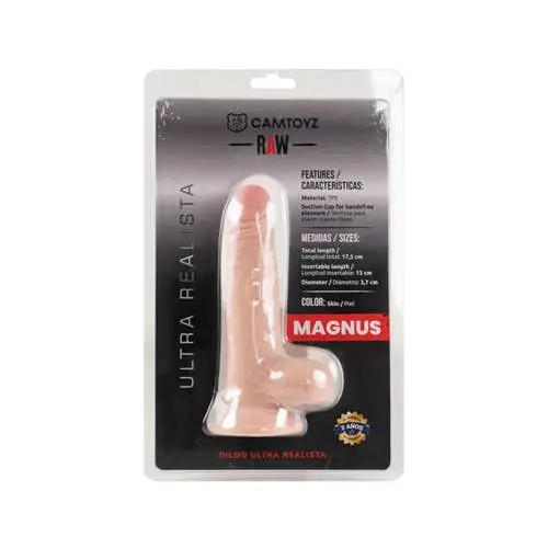 Camtoyz - Raw Magnus Ultra Realistic 5-inch Dildo with Suction Cup