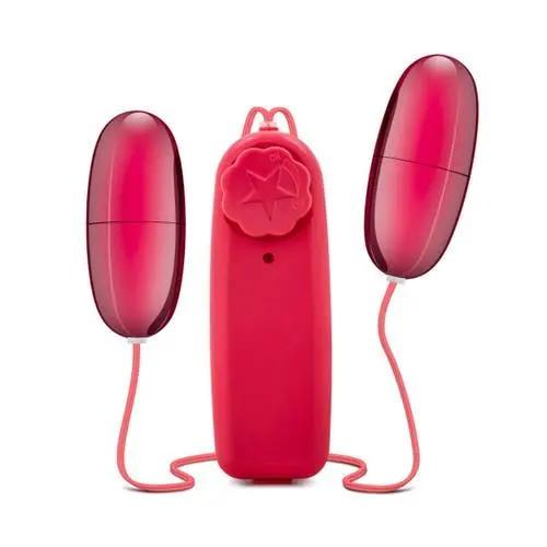 B Yours - Double Pop Eggs Vibrator with Controller Cerise