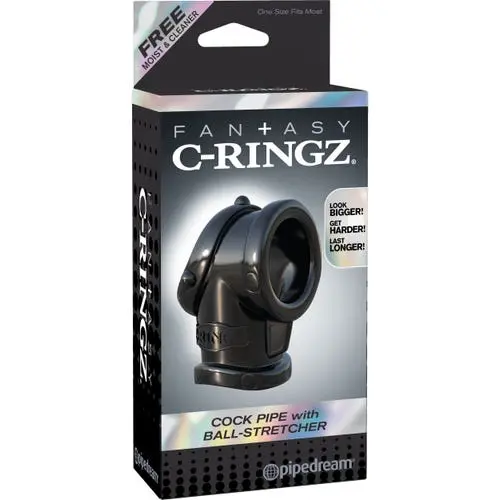 Fantasy C Ringz - Cock Pipe With Ball-Stretcher Penis Ring