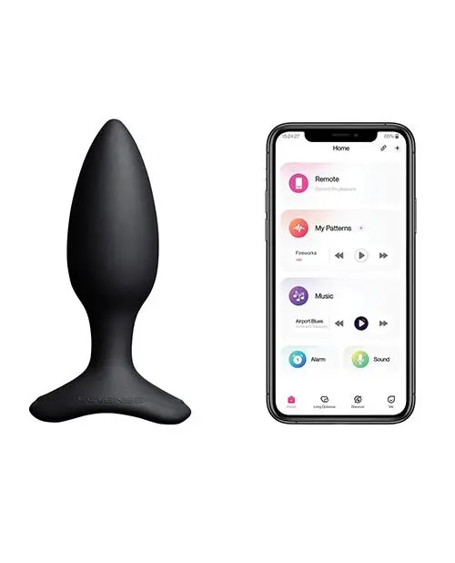 Lovense - Hush 2 1.5-inch App-Controlled Wearable Butt Plug