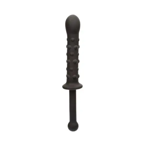 Calexotics - Rock Bottom Bendies Bendy Beaded Anal Probe Black