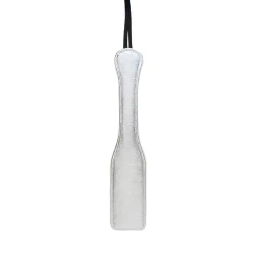 SM Club - PU Leather Paddle Silver