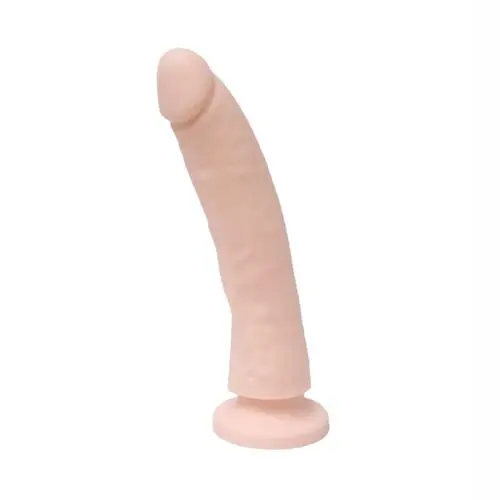 The Horny Company - No Frills Dildo 8.5-inch Strap On Silicone Dong Flesh