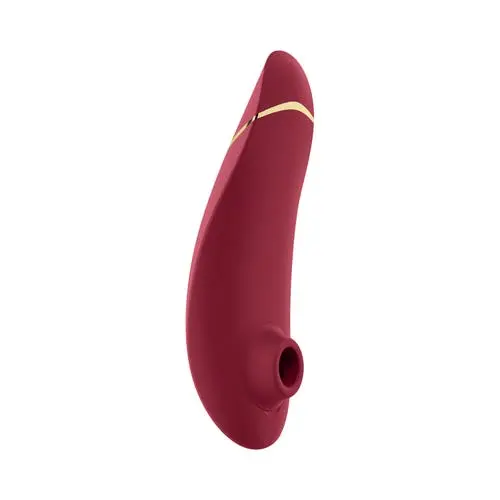Womanizer - Premium 2 Silicone Rechargeable Clitoral Stimulator Bordeaux