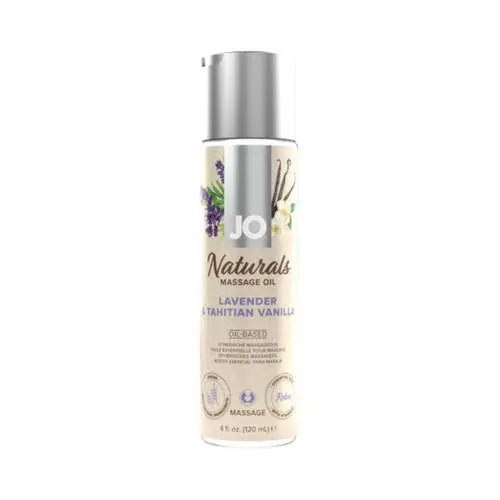 JO - Naturals Lavender and Vanilla - Massage Oil 120 mL