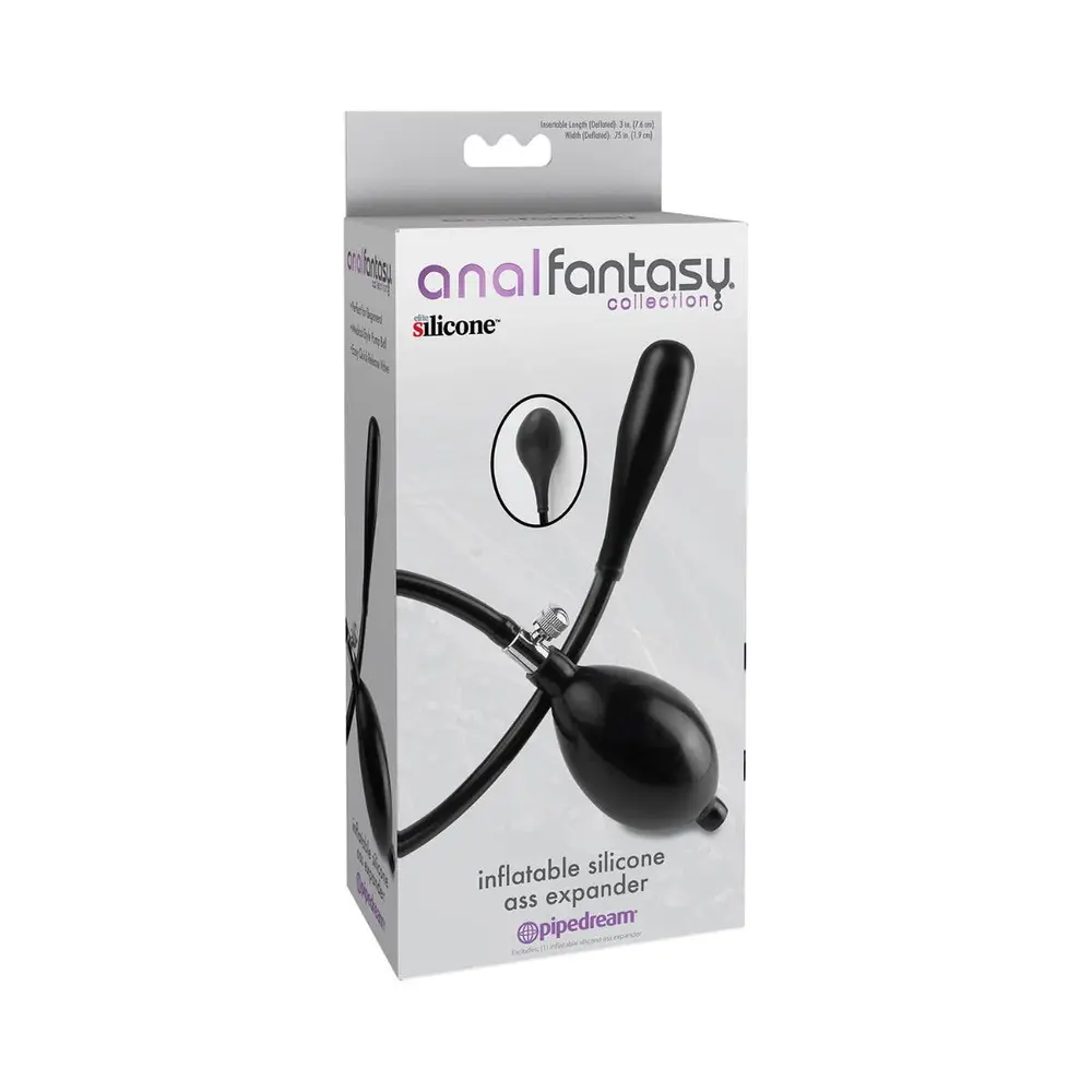 Anal Fantasy Elite Collection - Inflatable Silicone Pump Ass Expander