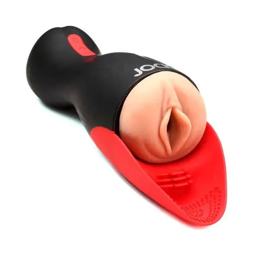 Curve Toys - Jock Sucking and Vibrating Pussy Masturbator