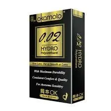 Okamoto - 0.02 Hydro Polyurethane Condom 8Pcs
