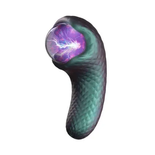 Temptasia - Enchanted Serpent Pulse Vibrator with Plasma Globe