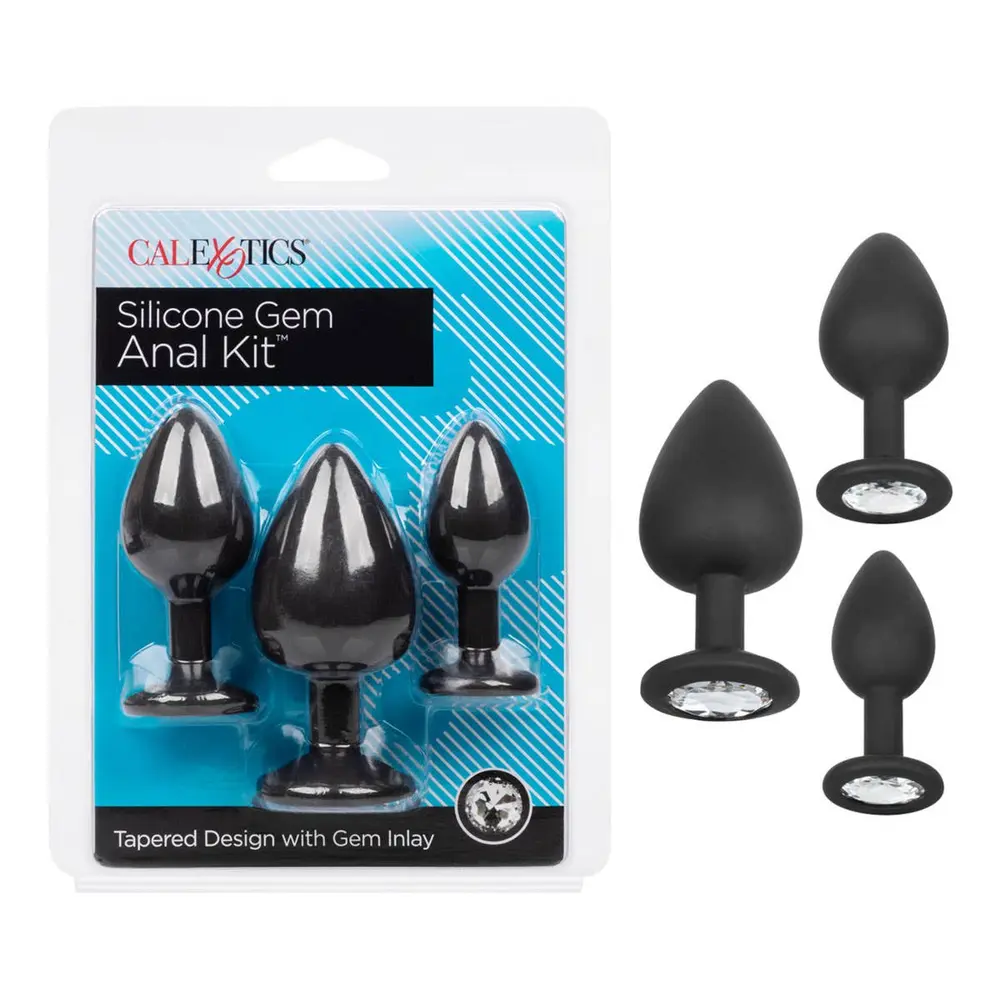 Calexotics - Silicone Gem Anal Kit Set Of 3