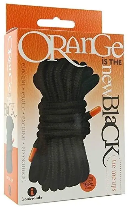 Icon Brands - The 9'S Orange Is The New Tie Me Ups