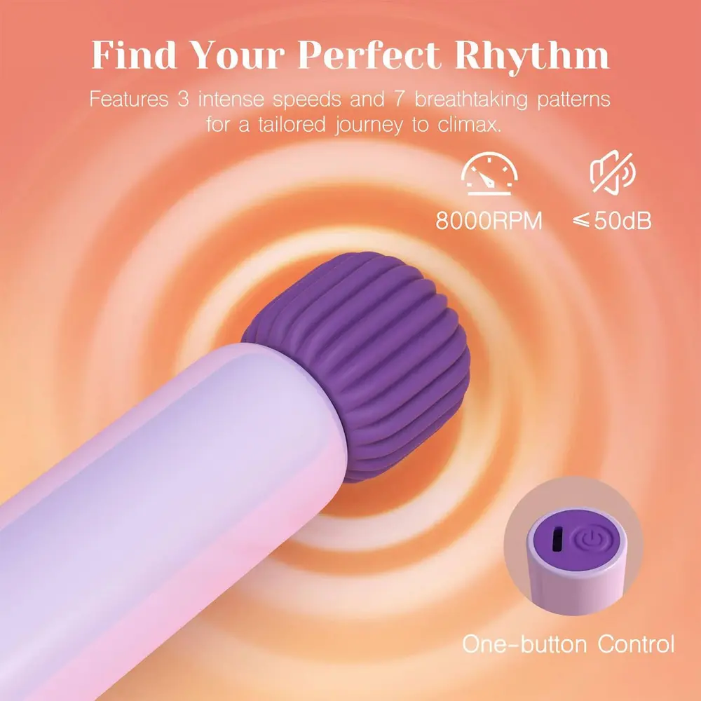 Tracy's Dog - Nibble Bullet Vibrator with Silicone Attachment Set