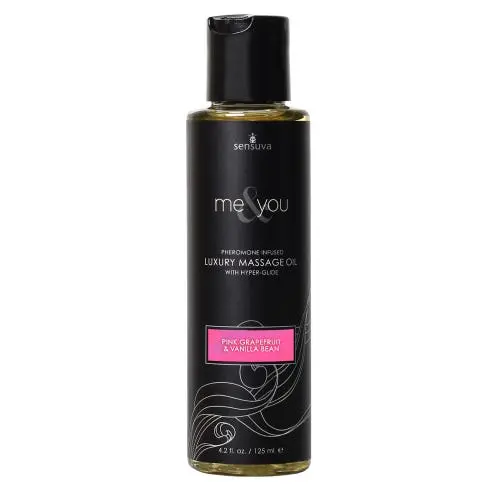 Sensuva - Me & You Grapefruit Vanilla Massage Oil 124ml