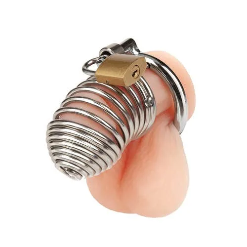 Blue Line - Prisoner Chastity Cock Cage