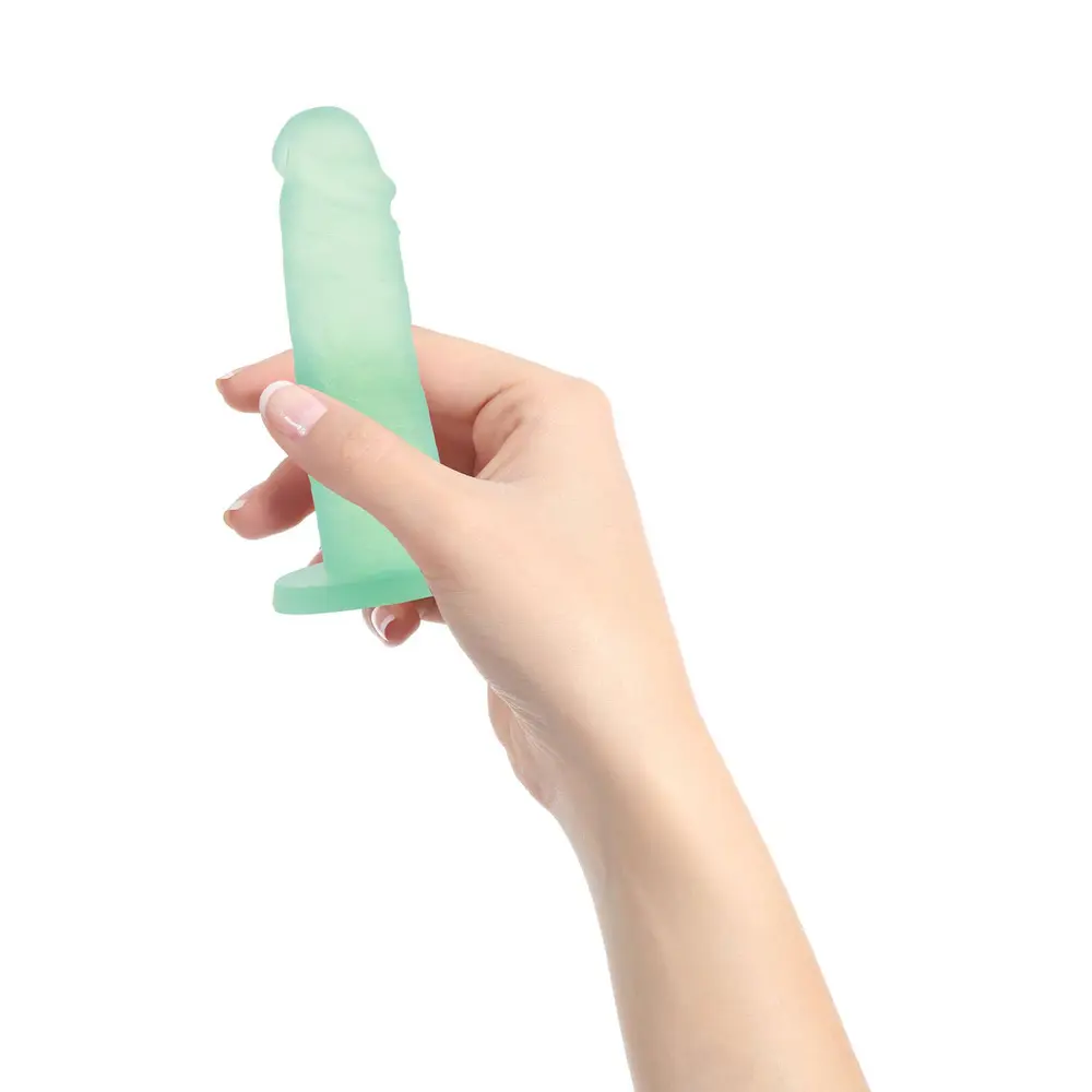 Addiction - Cocktails 5.5-inch Silicone Suction Cup Dildo Mint Mojito With Bullet