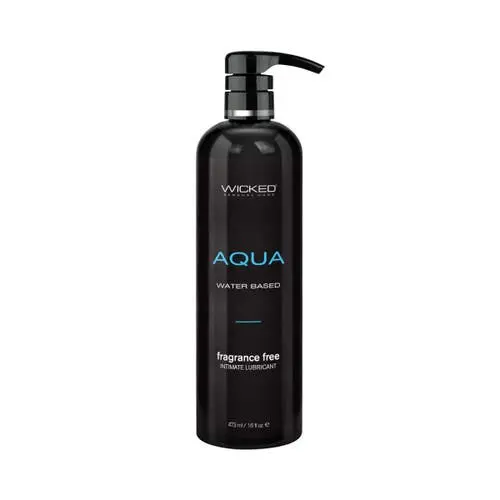 Wicked Sensual Care - Aqua Waterbased Lubricant Fragrance Free 473ml