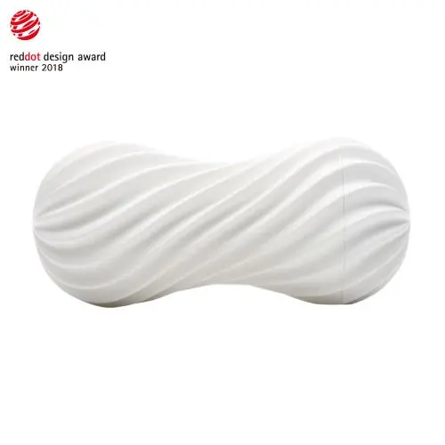 Tenga - Flex Moova Reusable Masturbator Silky White Gentle