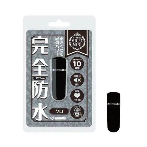 Wild One Japan - Orgasmic Micro Bullet Vibrator Black