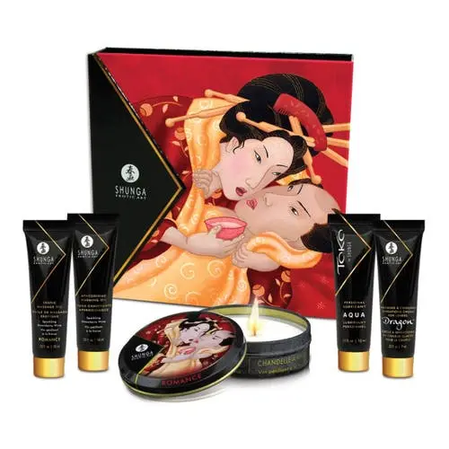 Shunga – Geisha’s Secret Sparking Strawberry Wine Luxury Gift Set