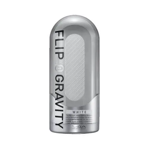 Tenga - Flip 0 Zero Gravity Reusable Masturbator White