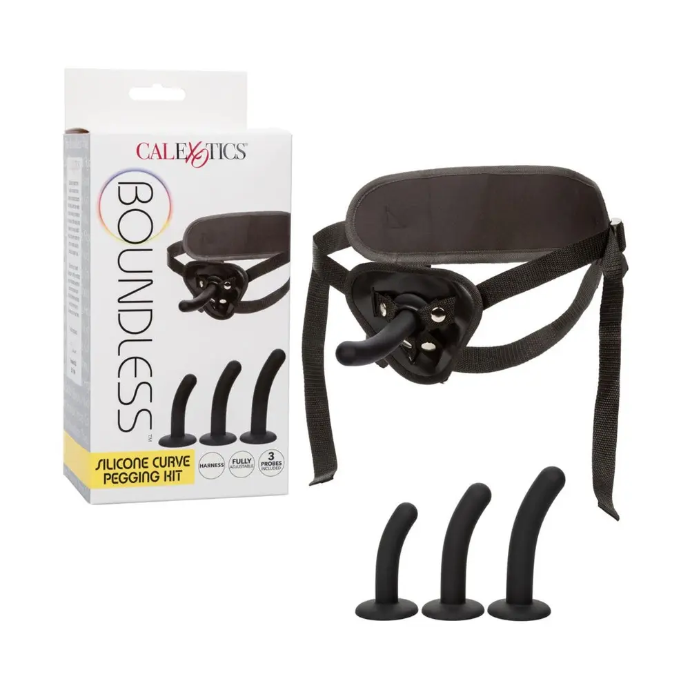 Boundless - Silicone Curve Pegging Kit with Harness