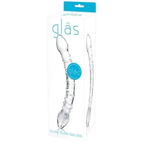 Glas - Double Trouble Glass Dildo