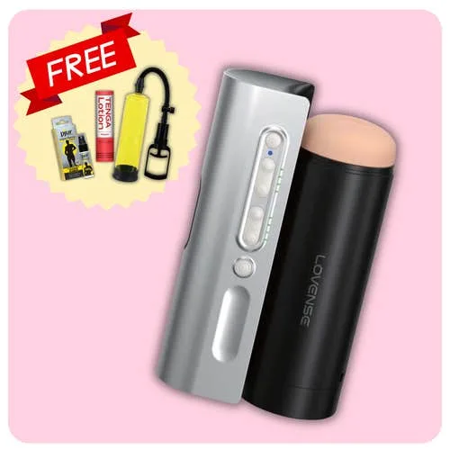 Lovense - Solace Pro Masturbator and Pump Specialist Bundle
