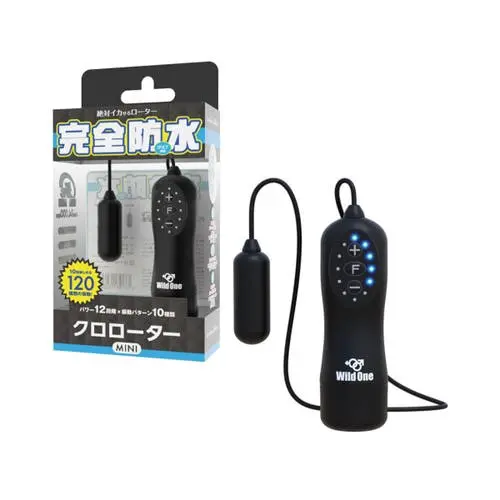 Wild One Japan - Rotor Type R Mini Remote Controlled Vibrator Black