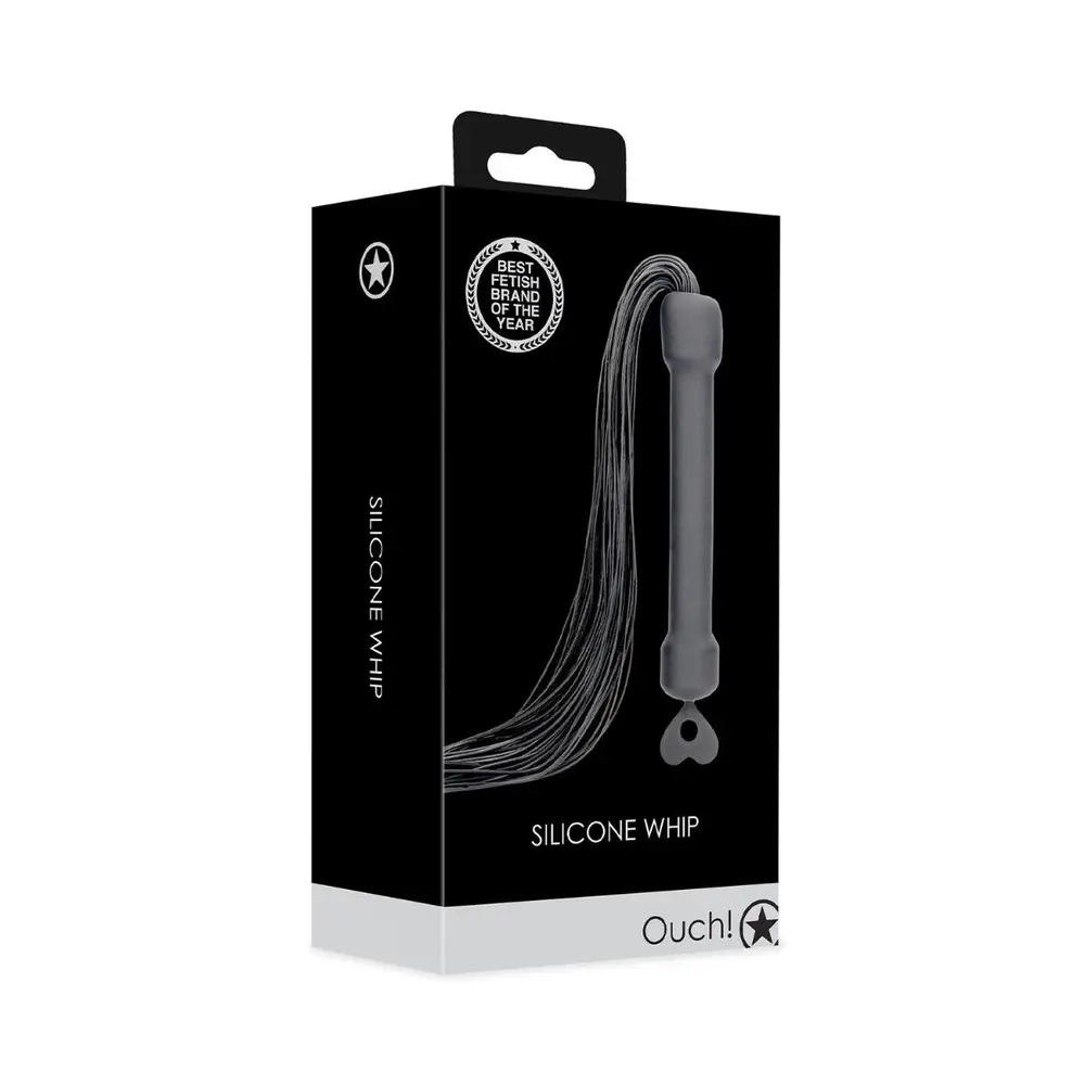 Ouch - Beginners Silicone Whip Black