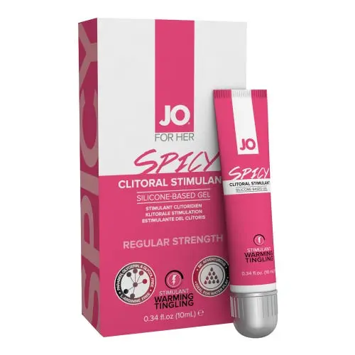 JO - Spicy Clitoral Silicone Serum Buzzing Stimulant Gel 10ml