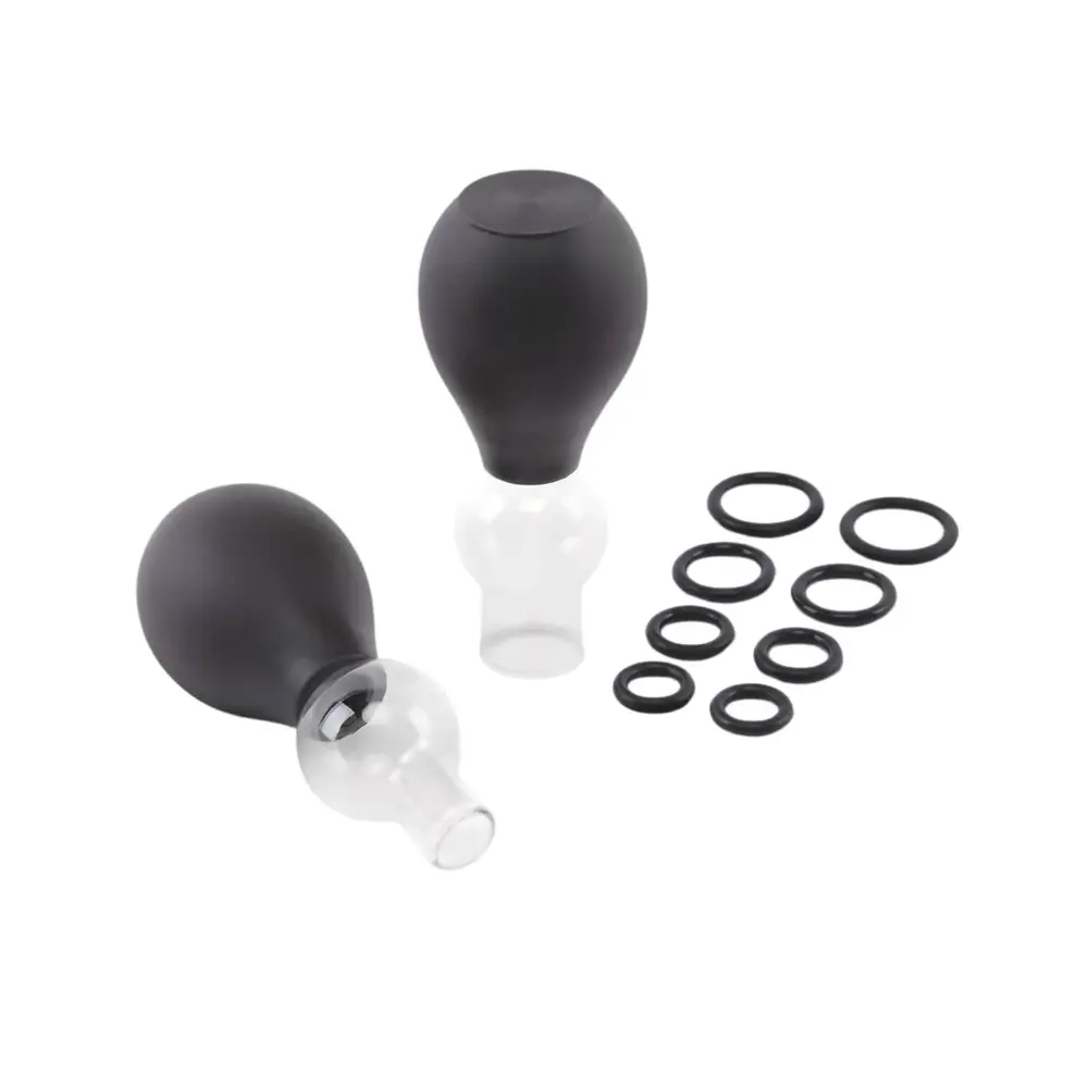 Size Up - Classic Nipple Pump Set with Stretchy Nipple Rings