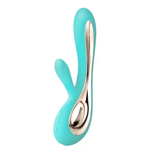Lelo - Soraya 2 Dual Stimulation Rechargeable Rabbit Vibrator Aqua