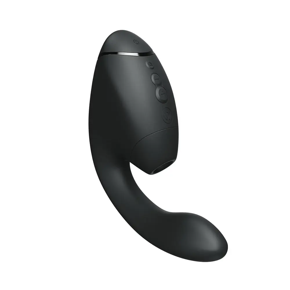 Womanizer - Next Duo Pleasure Air Dual Stimulator Black