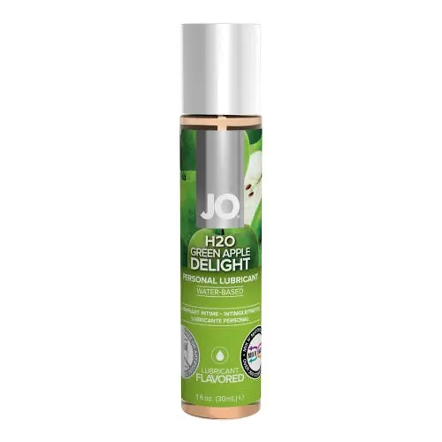 JO - H2O Flavors Green Apple Delight Edible Water Based Lubricant 30ml