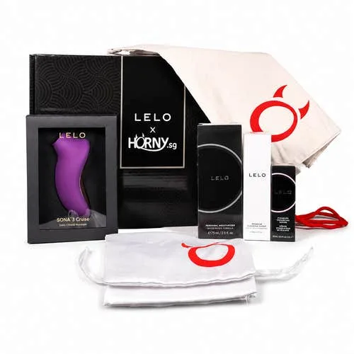 Lelo - Sona 3 Cruise App-Controlled Clitoral Stimulator Bundle
