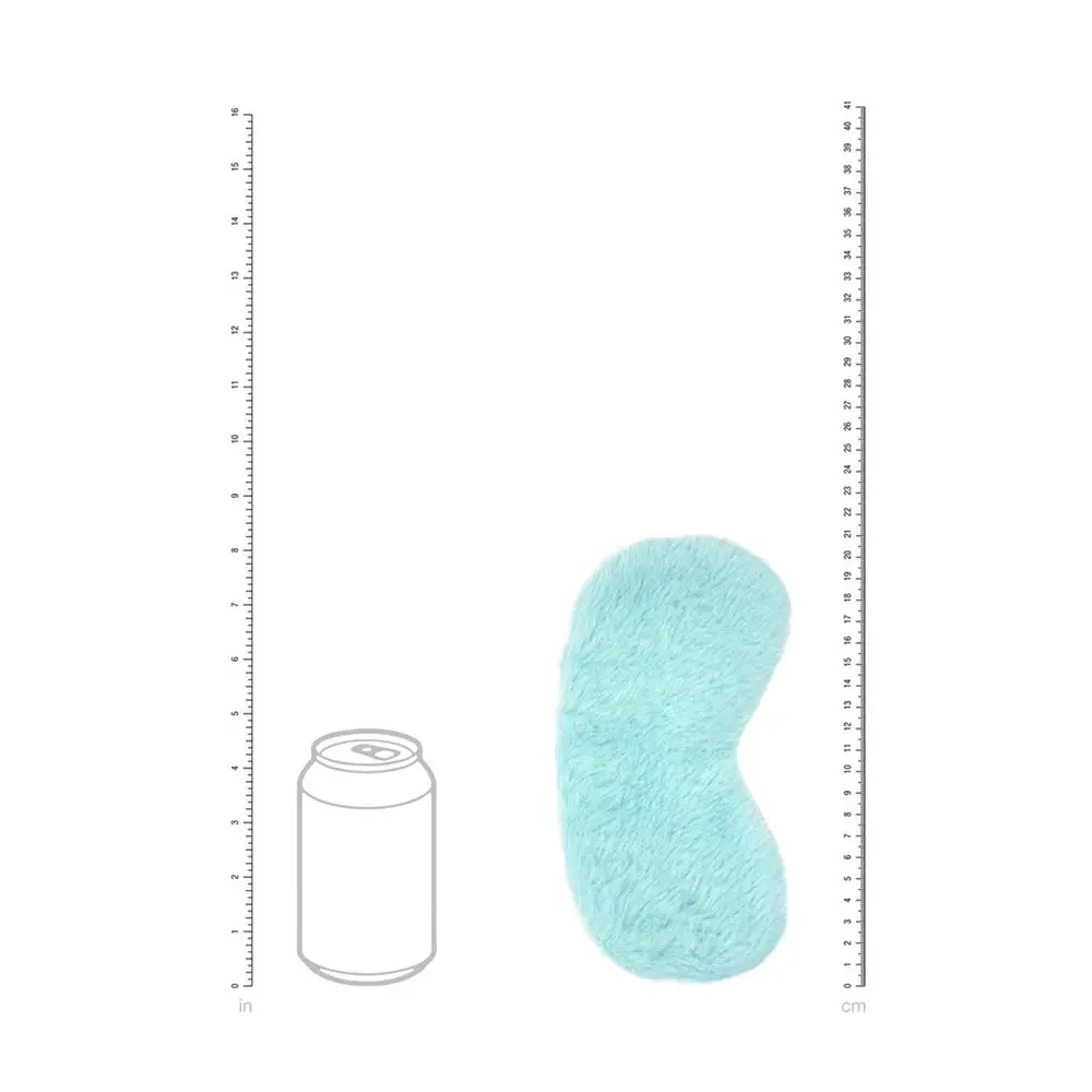 Ouch - Fluffy Mask Bondage Blindfold Powder Blue
