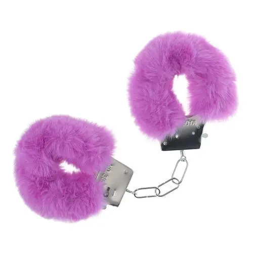 Ouch - Classic Fluffy Handcuffs Restraint Play Purple