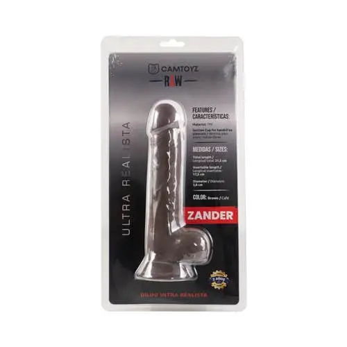Camtoyz - Raw Zander 6.89-inch Ultra Realistic Dildo