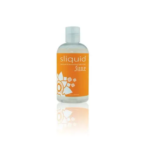 Sliquid - Sizzle Natural Stimulating Waterbased Lubricant 8.5 oz