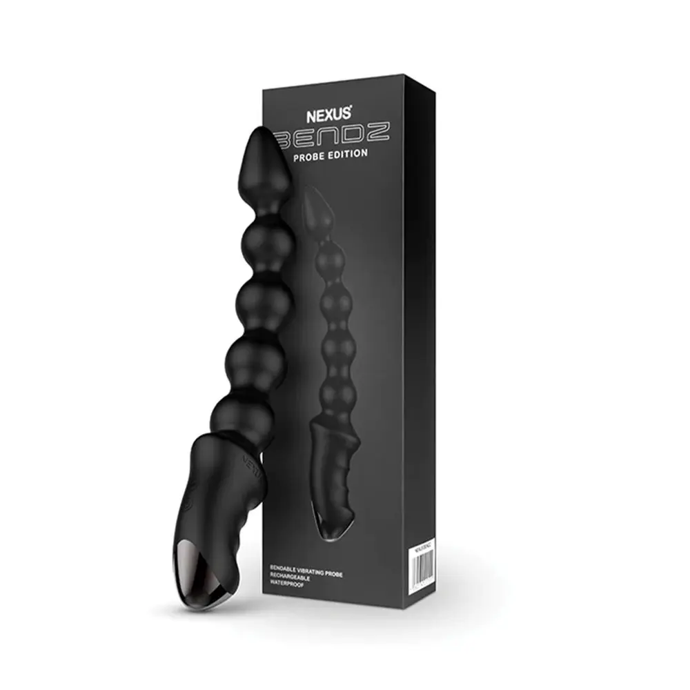 Nexus - Bendz Bendable Vibrating Anal Probe Black