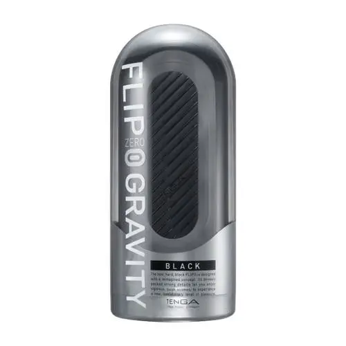 Tenga - Flip 0 Zero Gravity Reusable Masturbator Black