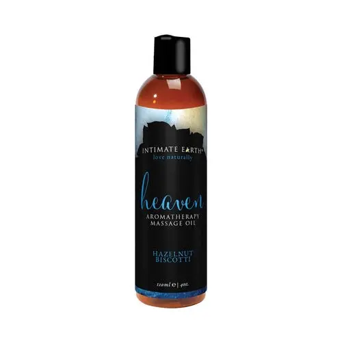 Intimate Earth - Heaven Aromatherapy Massage Oil Hazelnut Biscotti 120 ml