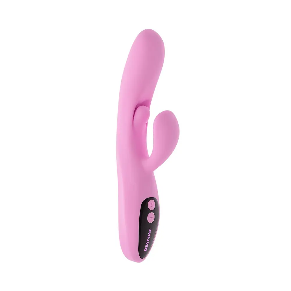 Evolved - Push the Button Silicone Rabbit Vibrator