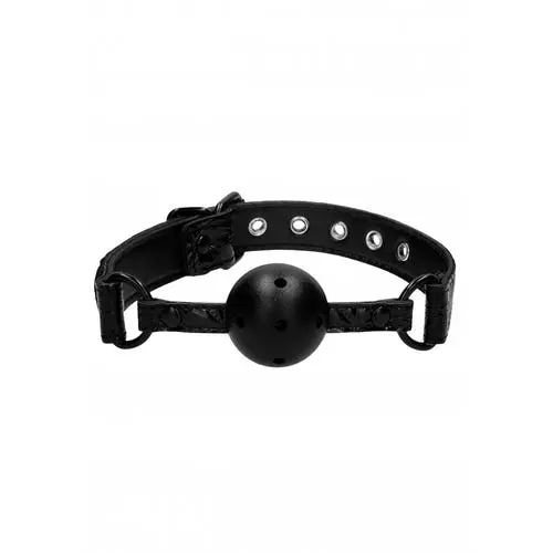 Ouch - Breathable Luxury Ball Gag Black