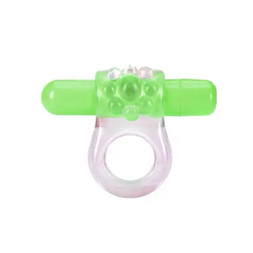 Play with Me - Teaser Vibrating Cock Ring Green