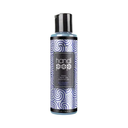 Sensuva - Handipop Edible Hand Job Massage Gel Blueberry 125 ml