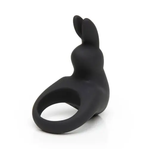 Happy Rabbit - Rechargeable Vibrating Cock Ring Black