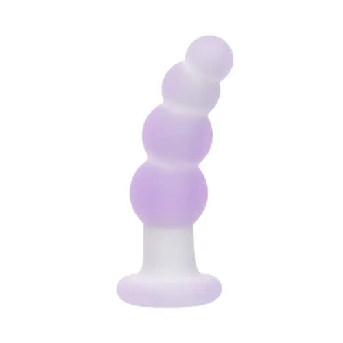 Calexotics - Lavender Haze Beaded Curved Anal Probe